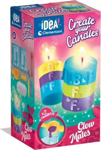 Kit créatif pour fabriquer des bougies CLEMENTONI IDEA BFF