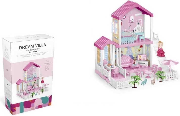Maison avec accessoires pour enfants