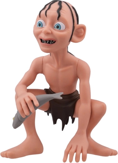 Figurine détaillée de Golum dans une pose iconique