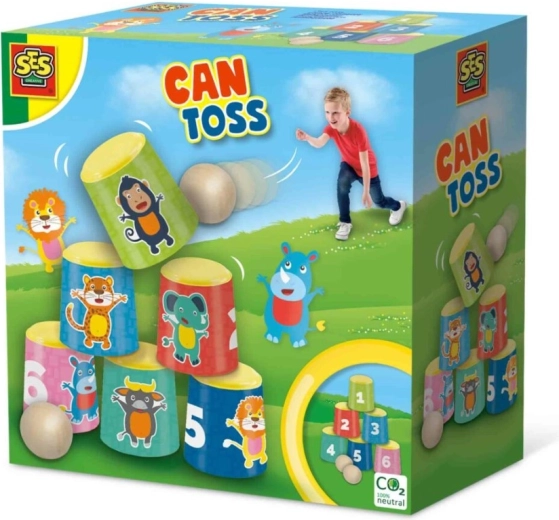 Un jeu de score simple avec deux billes en bois