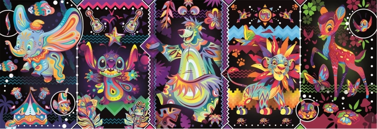 Puzzle panoramique CLEMENTONI Disney Classiques 1000 pièces