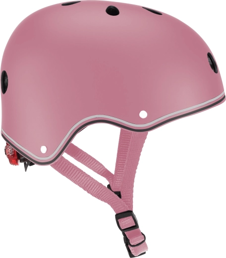 Casque enfant Globber Primo XS/S avec lumière LED, rose