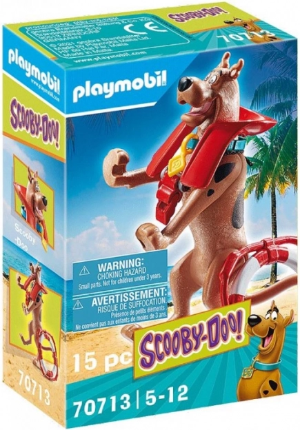 PLAYMOBIL SCOOBY-DOO! figurine de collection sauveteur