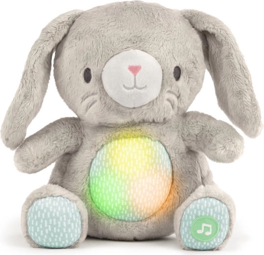 Ingenuity lapin en peluche apaisant Sylvi avec mélodies et petites lumières