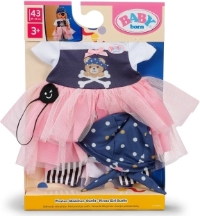 BABY born robe de pirate 43 cm