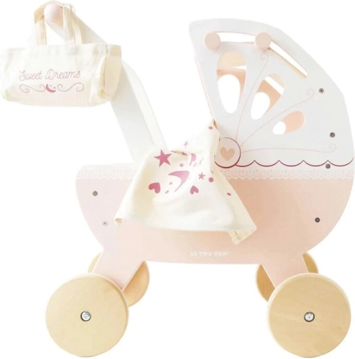 Landau en bois pour poupées Sweet Dreams Le Toy Van