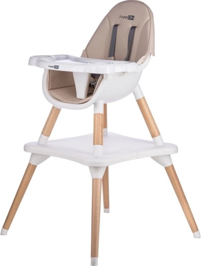 Chaise haute Freeon EOS 3-en-1 beige