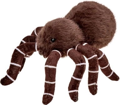 Araignée décorative brune 15 cm