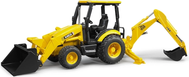 Tracteur Bruder JCB MIDI chargeur frontal avec pelle