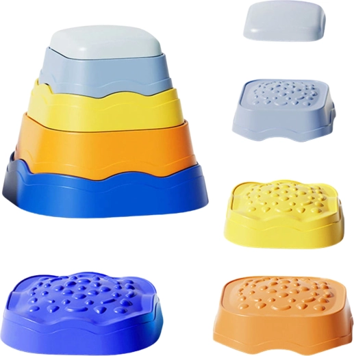 Pierres empilables pour un rangement facile