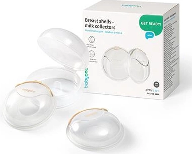Collecteurs de lait maternel BABYONO, lot de 2 pièces