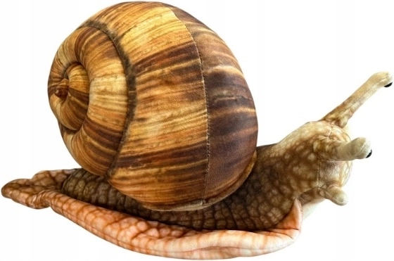 Escargot en peluche 35 cm - 1 pièce