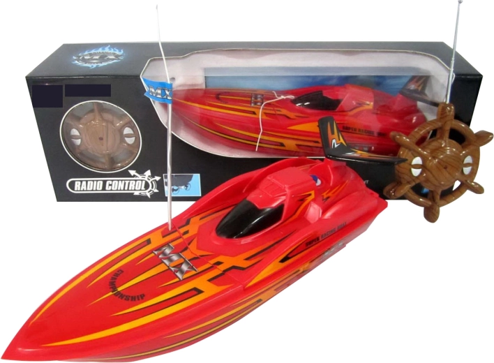 Bateau de course télécommandé Sparkys MX rouge 1:10