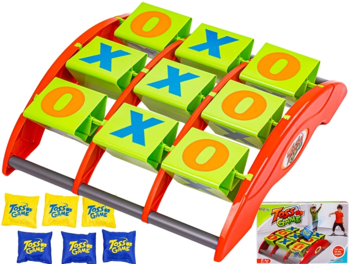 Toss Game morpion : jeu de lancer sur cible – grande version