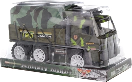 Voiture militaire avec bâche à inertie 23 cm