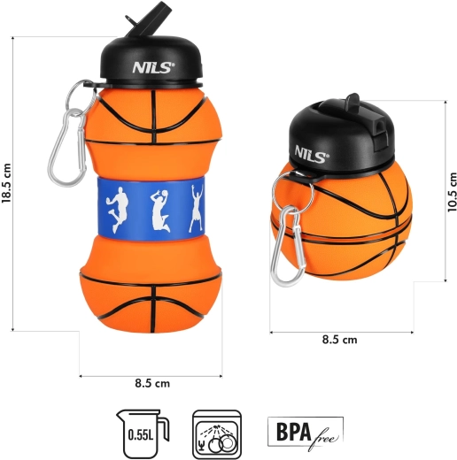 Vous la pliez en une forme compacte de ballon