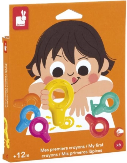 Janod Colorino premières cires (6 pcs)