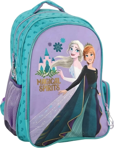 Cartable scolaire Frozen Magical Spirits turquoise