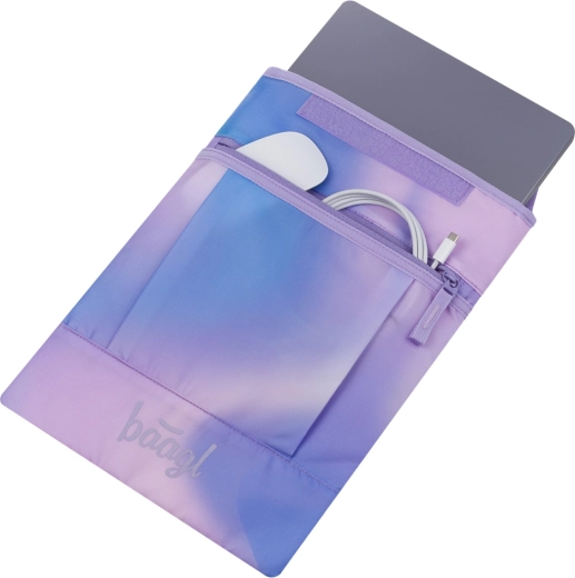 Poche avant pratique avec fermeture YKK