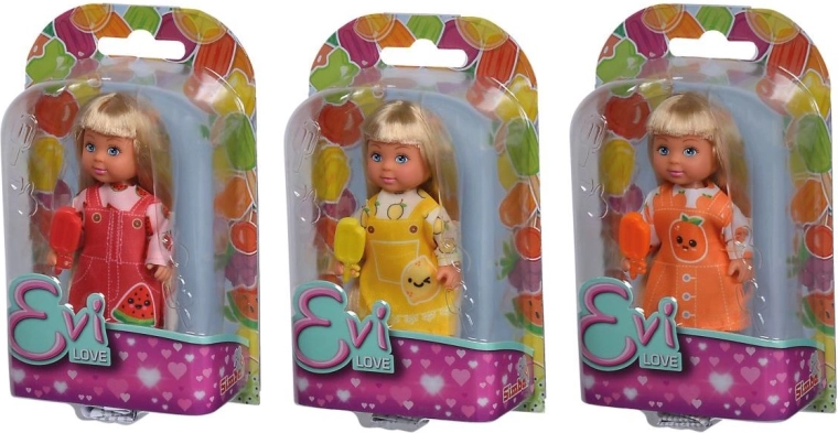 Poupée Evi Love Glaces aux fruits, 3 types