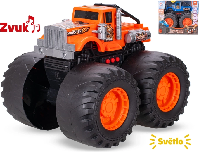 Camion Monster 28 cm avec lumières et sons