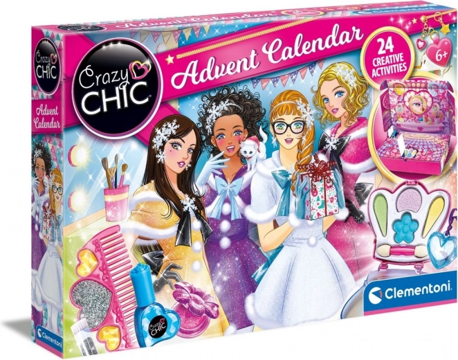 Clementoni Crazy Chic calendrier de l’avent Lovely Time