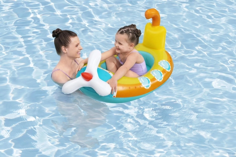 Plancher gonflable confortable