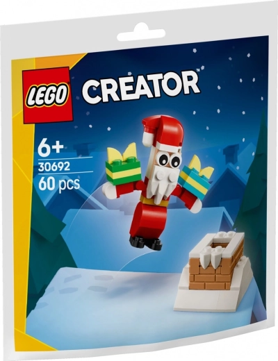Lego Creator – Père Noël et cheminée de Noël