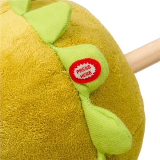 Mélodie à l’appui d’un bouton