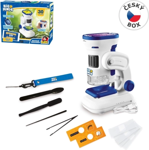 Microscope numérique avec accessoires et 30 expériences