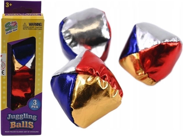 Balles de jonglage colorées – lot de 3
