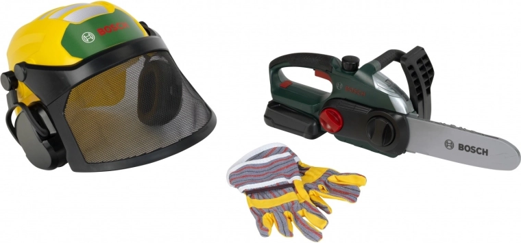 Tronçonneuse réaliste avec lumière et son