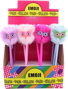 Stylo à motif de chouettes