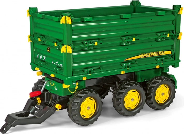 Remorque basculante Rolly Toys John Deere à 3 essieux