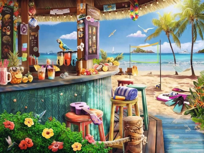 Puzzle bar de plage 1500 pièces RAVENSBURGER