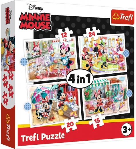 Puzzle 4v1 Minnie avec amis
