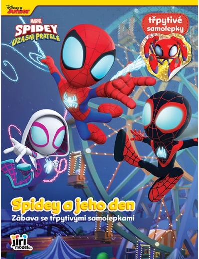 Livre d’autocollants Spidey avec autocollants pailletés
