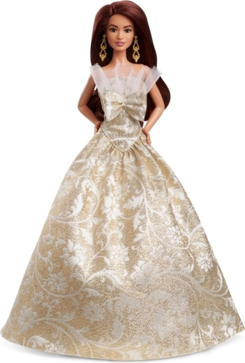 Robe de fête dorée