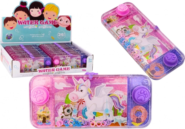 Jeu d’arcade aquatique violet Magic Unicorns Pad Console