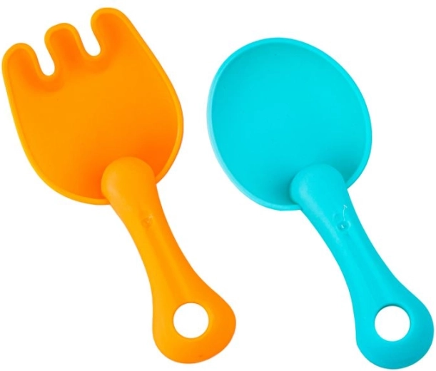 Pelle et râteau pour creuser et ramasser facilement