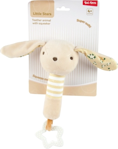 Petit lapin pour premières prises en main et découvertes sensorielles