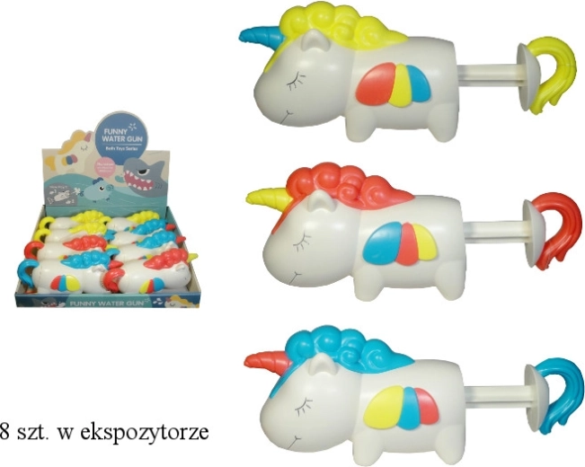 Pistolet à eau licorne