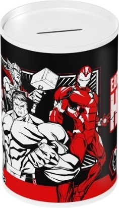 Tirelire en métal DIAKAKIS Avengers 10 × 15 cm
