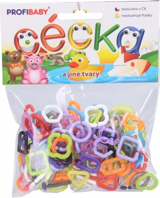 Céčka et formes – ensemble coloré 150 pcs
