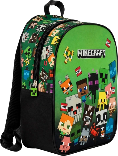 Sac à dos enfant Minecraft vert 26 cm