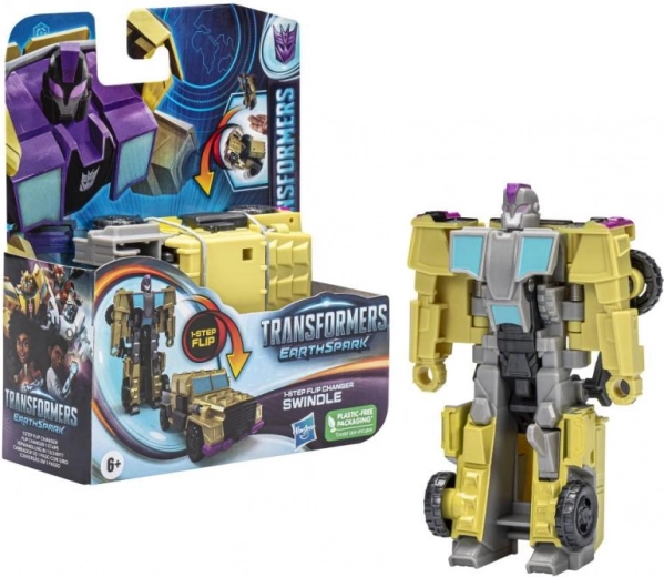 Transformers EarthSpark figurine Flip Changer 1‑étape