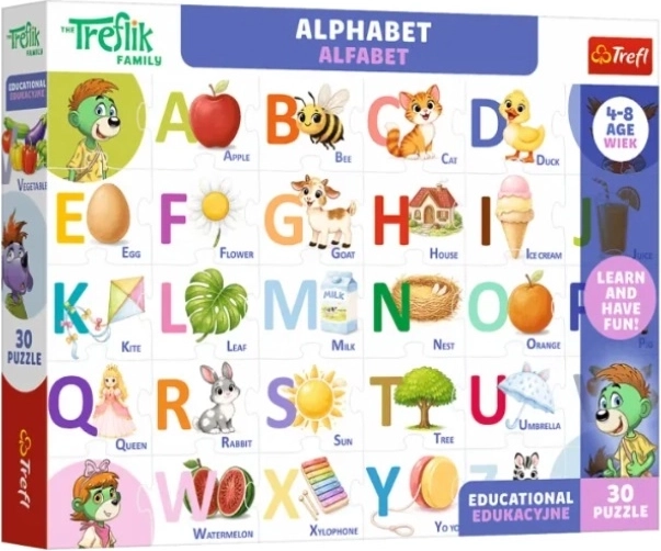 Puzzle éducatif Edu Alphabet – 30 pièces