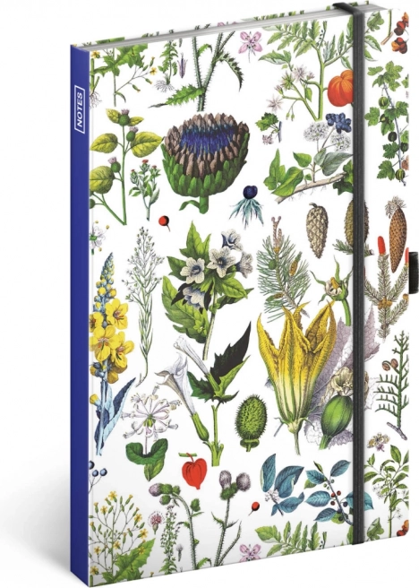 Carnet ligné Herbes de Kateřina Winterová 13 × 21 cm