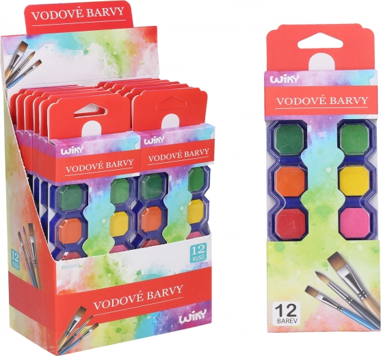 Aquarelles 12 pcs