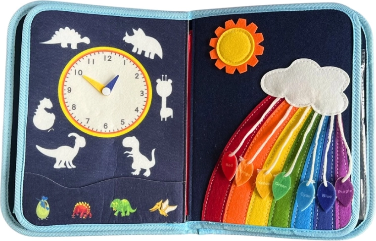Apprendre l’heure et les couleurs en s’amusant
